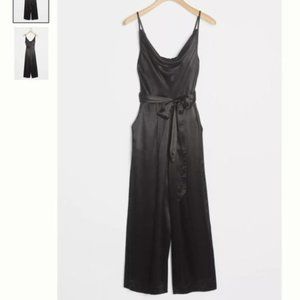 NWT Anthropologie Alizia Cowl Neck Jumpsuit